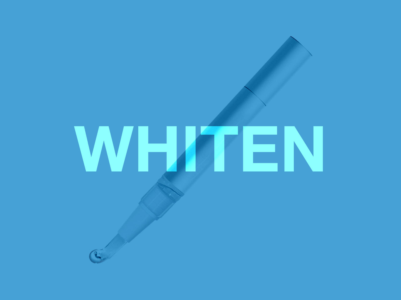 Helioblue whitening pen included in the Heliored bundle – peroxide-free teeth whitening