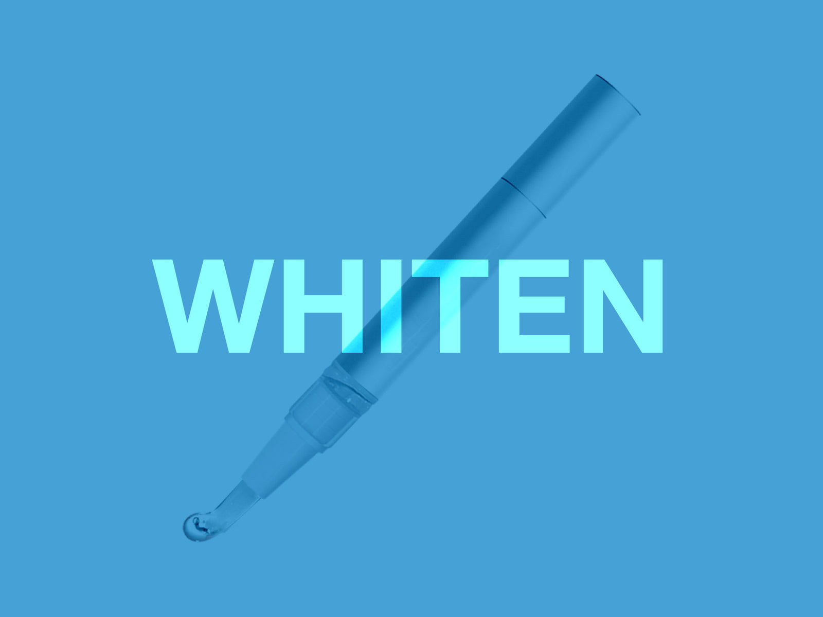 Helioblue whitening pen included in the Heliored bundle – peroxide-free teeth whitening