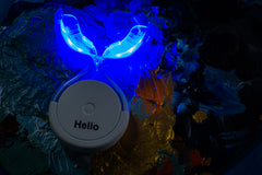 Heliored blue 470nm light therapy mode activated – antibacterial whitening