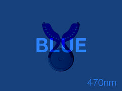 Heliored blue light activating Helioblue whitening pen for enhanced stain removal