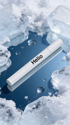 Helioblue peroxide-free teeth whitening pen with hydroxyapatite – coconut mint flavour