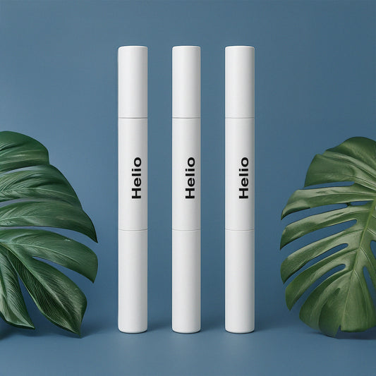 *PREORDER* Heal & Whiten Trio (Heliored Dual Light Therapy Oral Device + 3x Helioblue Whitening Pen Bundle)